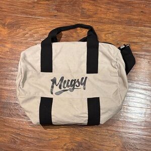 Mugsy Tan and Black Men's Bag